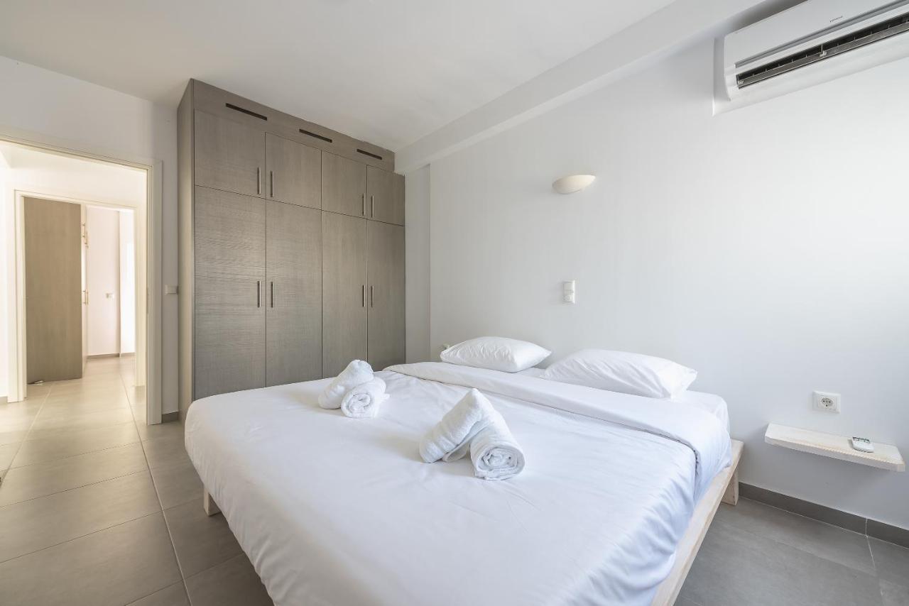 Villa Luna Private Heated Hydro Pool Bbq Beach 4Min Agia Marina Mikrolimanou Luaran gambar