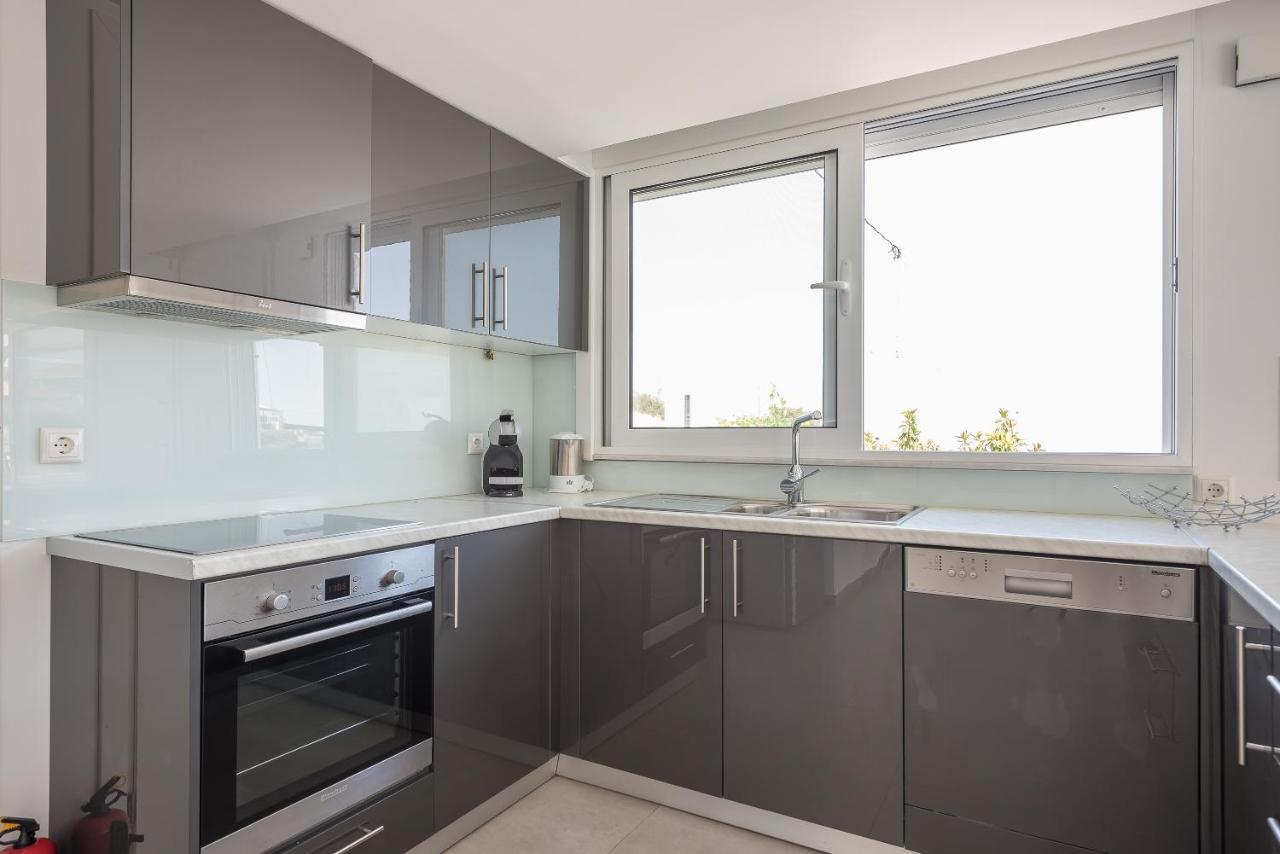 Villa Luna Private Heated Hydro Pool Bbq Beach 4Min Agia Marina Mikrolimanou Luaran gambar