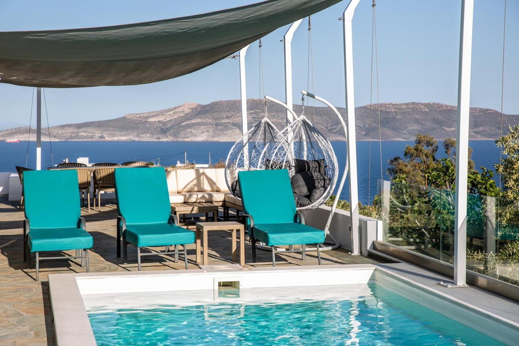 Villa Luna Private Heated Hydro Pool Bbq Beach 4Min Agia Marina Mikrolimanou Luaran gambar